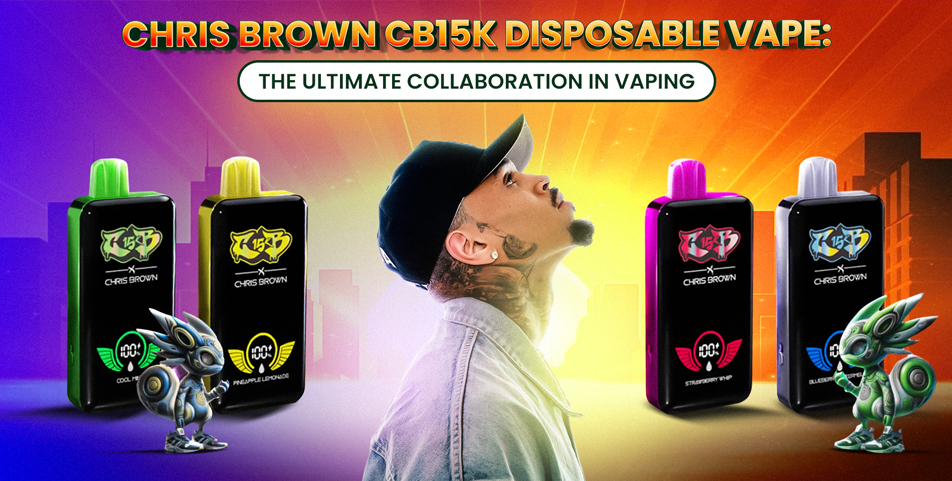Chris Brown CB15K 15000 Puffs Disposable Vape - 15ML