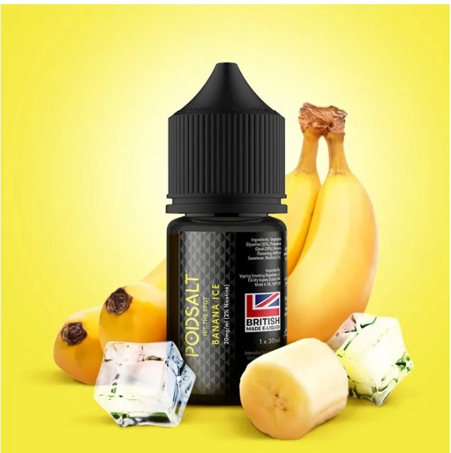 podsalt Banana ice|پادمن شاپ|