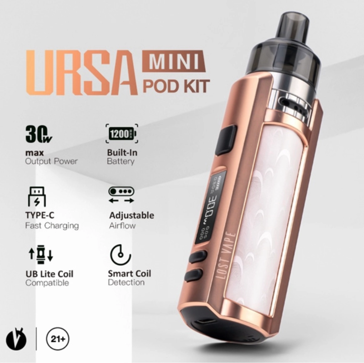 LOST VAPE URSA MINI| پادمن شاپ|