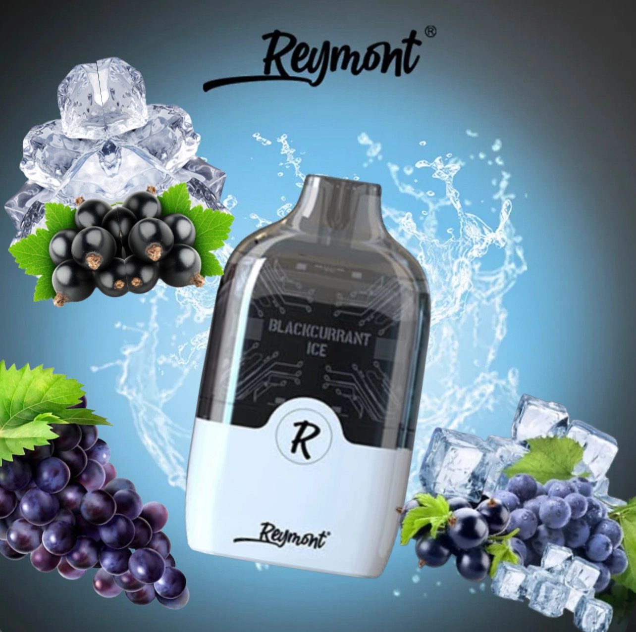 REYMONT 8188PUFFE BLACKURRANT ICE|پادمن شاپ|