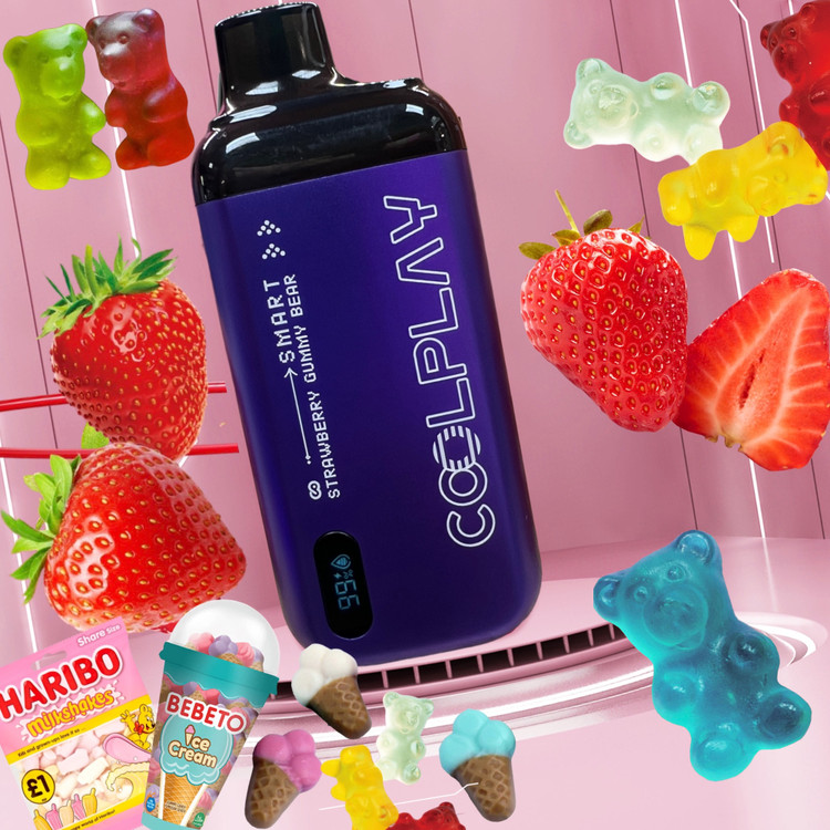 COOLPLAY SMART8000 STRAWBERRY GUMMY BEAR|پادمن شاپ|
