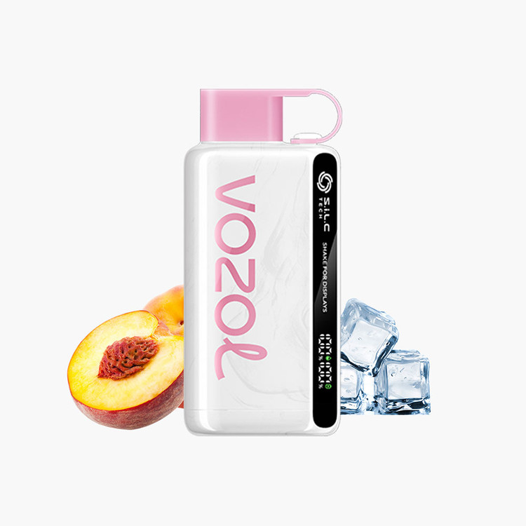 VOZOL STAR 12000 PUFF Peach Ice|پادمن شاپ|