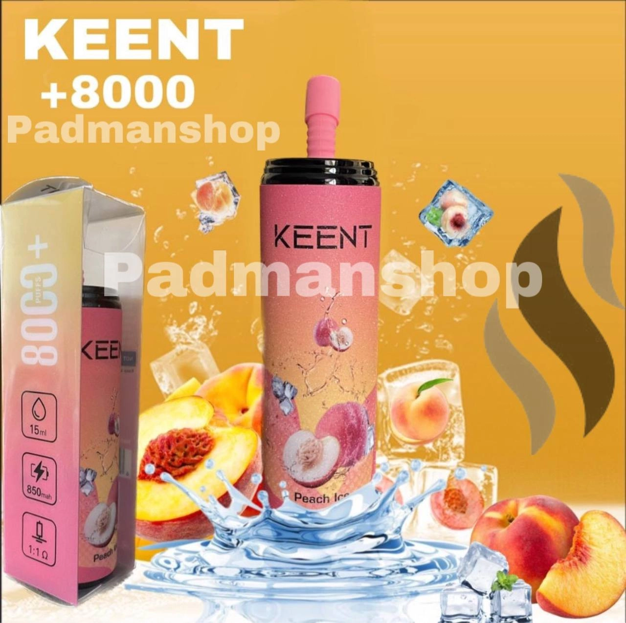 KEENT G8000 PEACH ICE|پادمن شاپ|