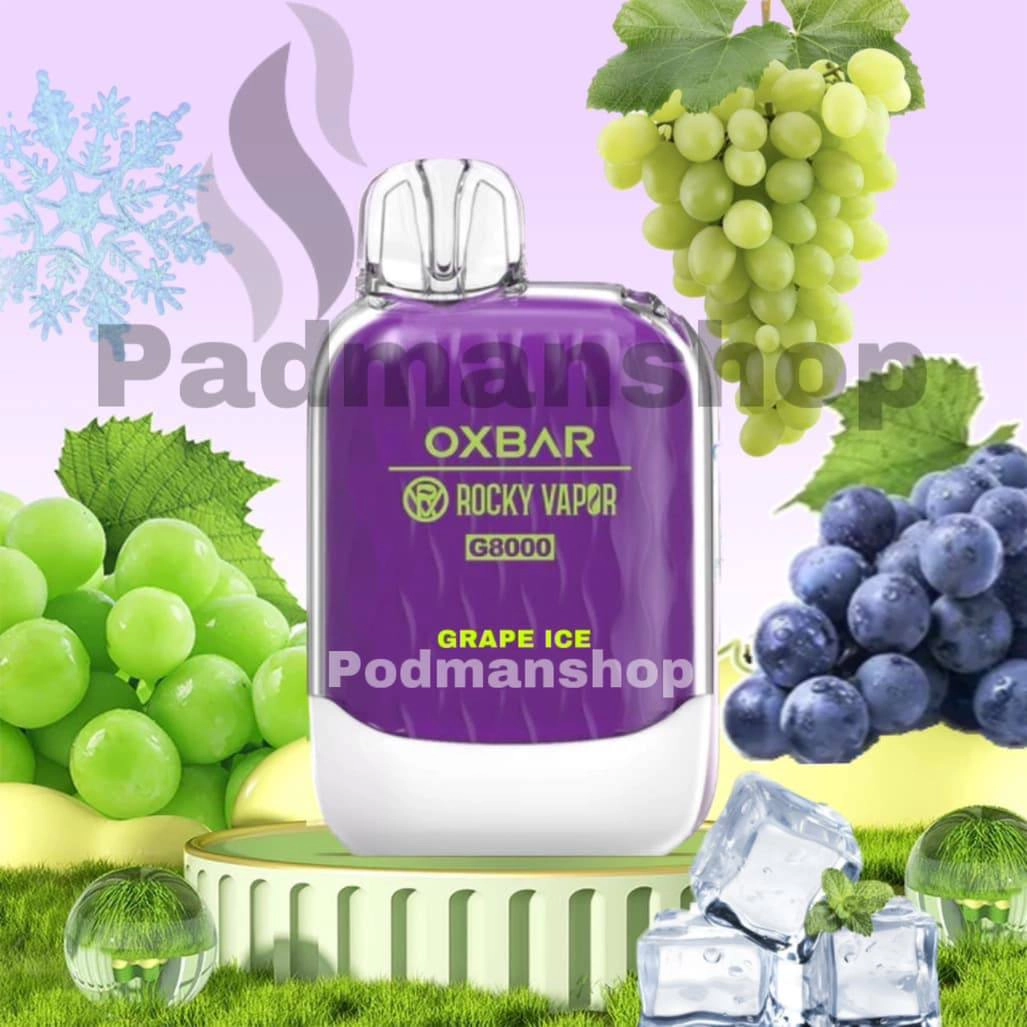 OXBAR G800  GRAPE  ICE|پادمن شاپ|