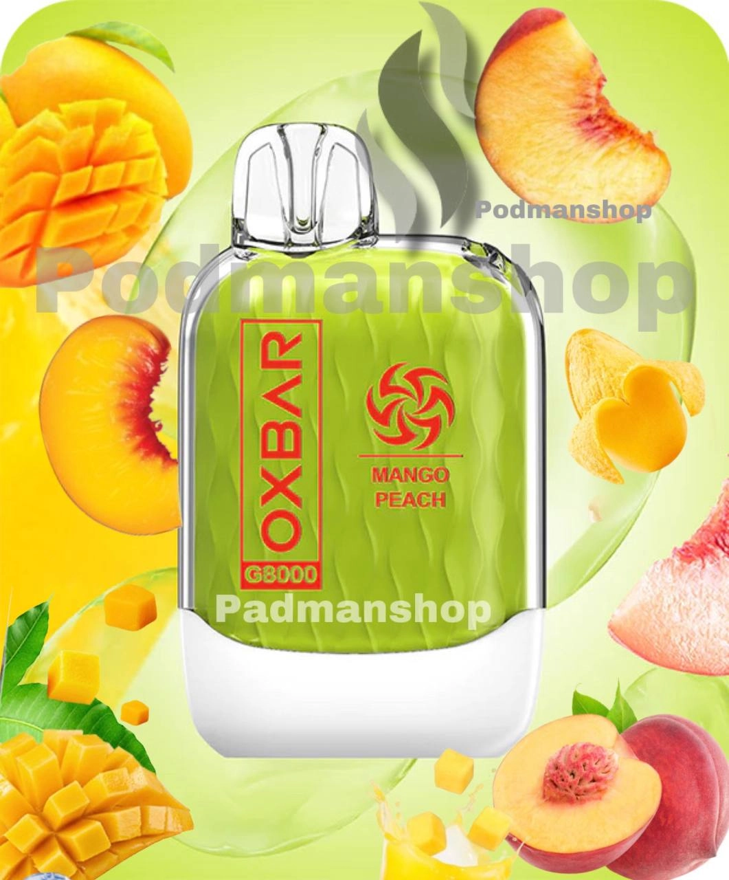 OXBAR G8000  PEACH MANGO|پادمن شاپ|