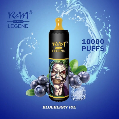 R&M LEGEND 10000 PUFFS BLUEBERRY ICE|پادمن شاپ|