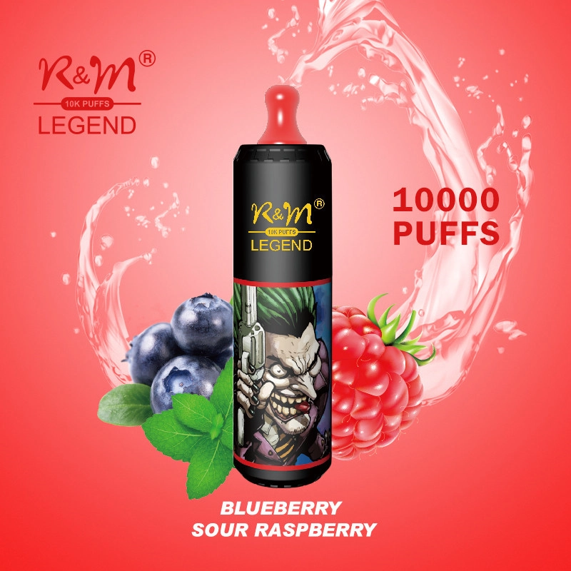 R&M LEGEND  10000 PUFFS BLYEBERRY SOUR RASPBERRY|پادمن شاپ|