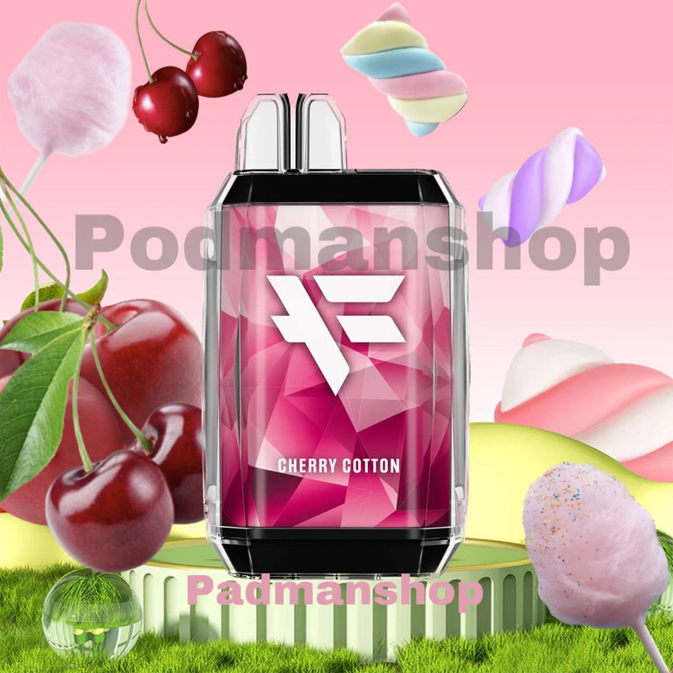 DINNER LADY FULY 8000 PUFFS Cherry Cotton|پادمن شاپ|