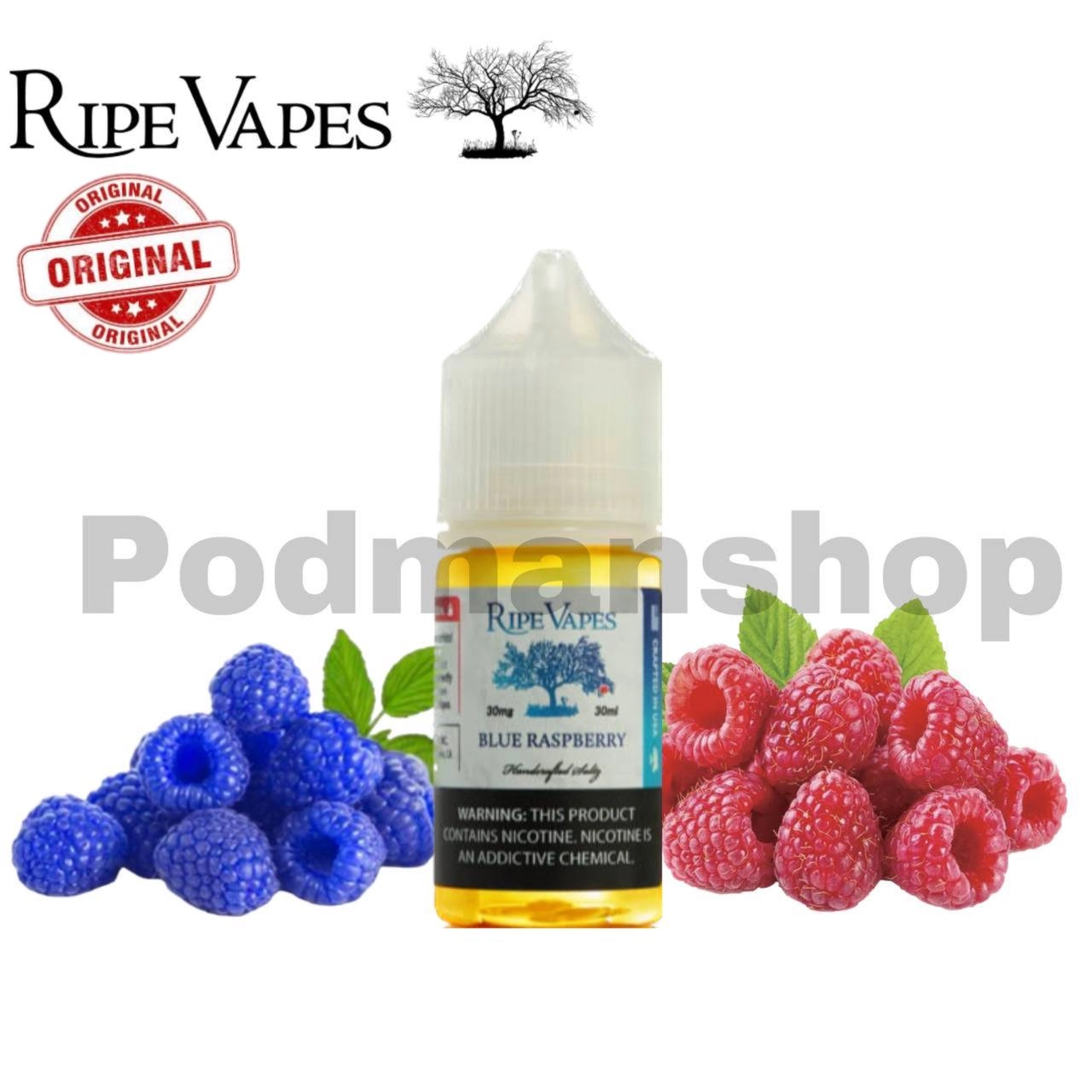 Ripe Vapes Blue raspberry|پادمن شاپ|