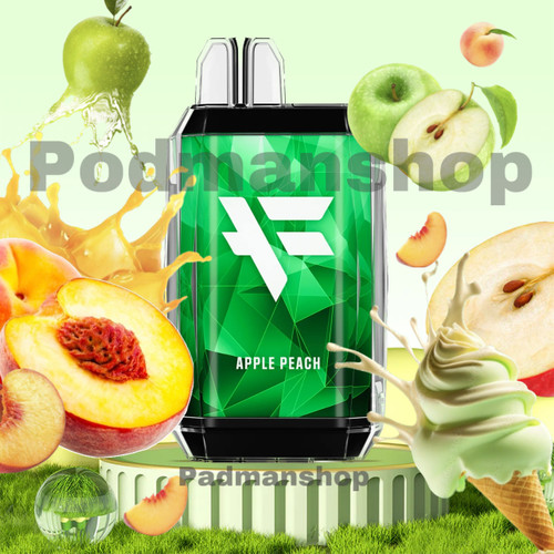 DINNER LADY FULY 8000 PUFFS Apple Peach|پادمن شاپ|