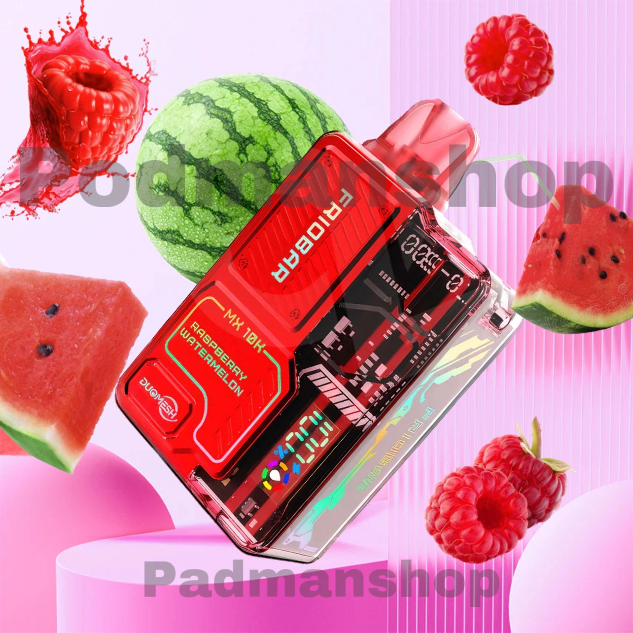 Friobar Rasppberry Watermelon10K Puffs | پادمن شاپ|