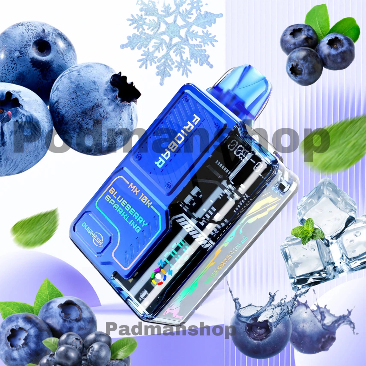 Friobar Blueberry Sparkling10K Puffs | پادمن شاپ|