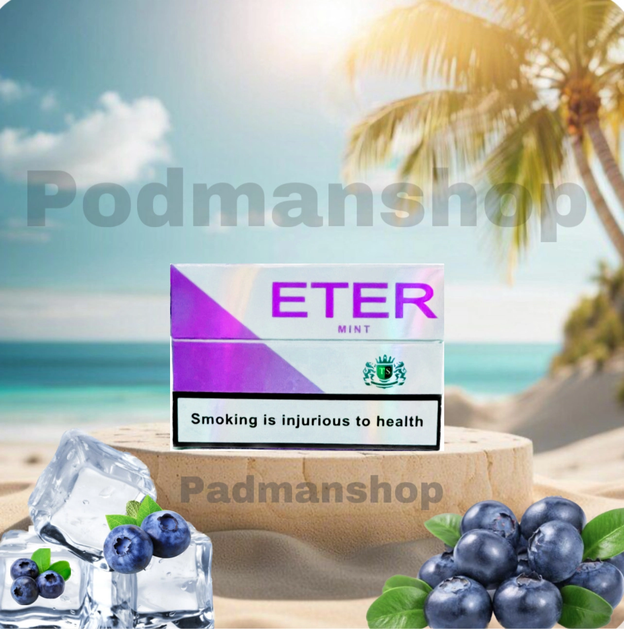 ETER BLUEBERRY |سیگار اتر |پادمن شاپ|