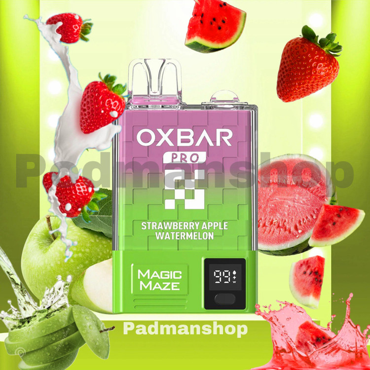 Oxbar Pro Magic Strawberry Apple Watermelon 10K|پادمن شاپ|