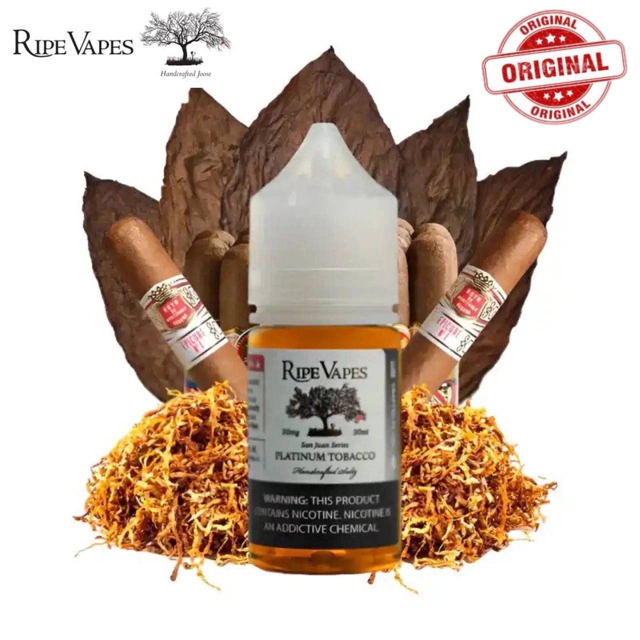 Ripe Vape Platinum Tobacco|پادمن شاپ|