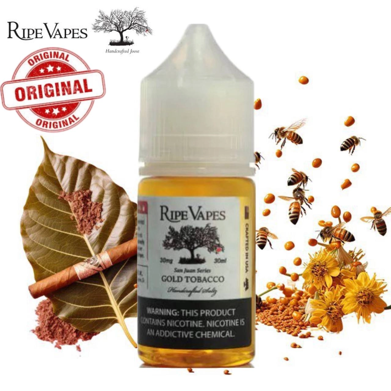 Ripe Vape Gold Tobacco|پادمن شاپ|