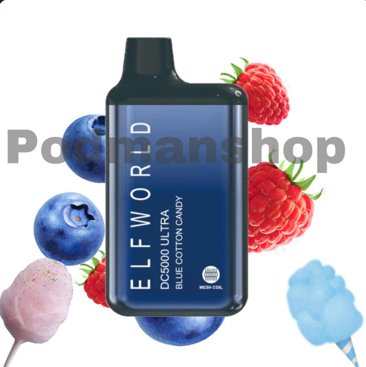 ELFWORD Blue Cotton Candy | پادمن شاپ|