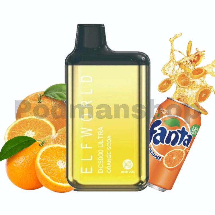 ELFWORLD Orange Soda|پادمن شاپ|