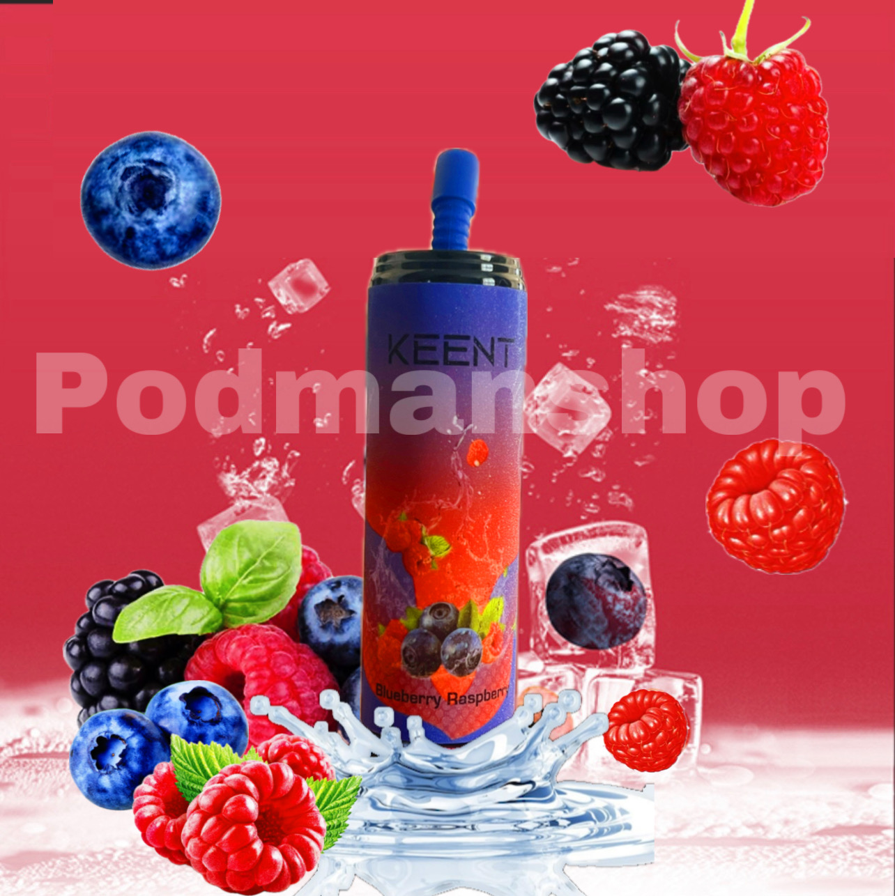 KEENT G8000 Blueberry Raspberry|پادمن شاپ|