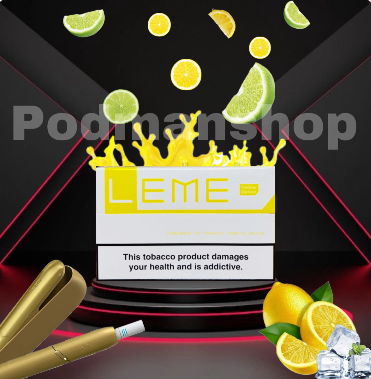 LEME Yellow Option |پادمن شاپ|