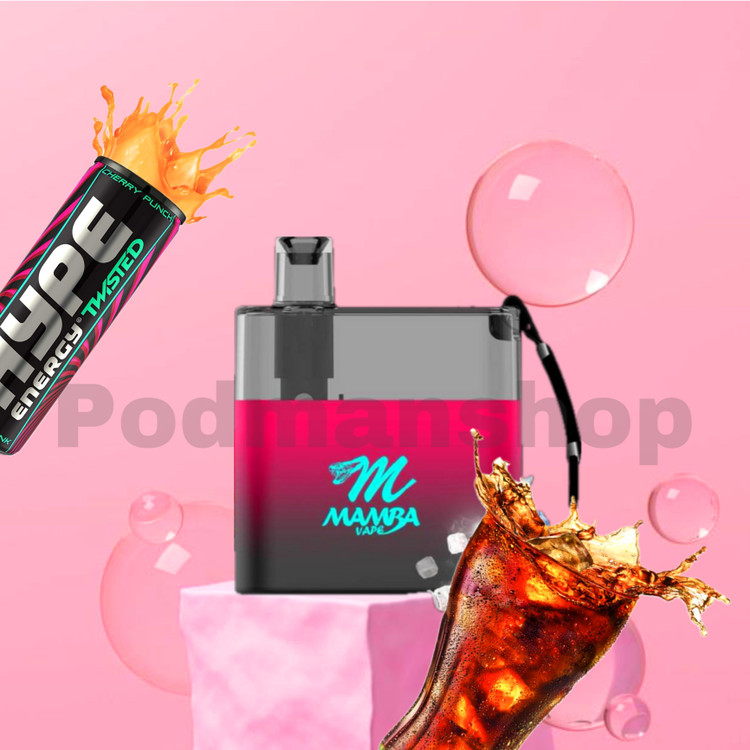 Mamaba Vape Red Energy Ice 3500 | پادمن شاپ|