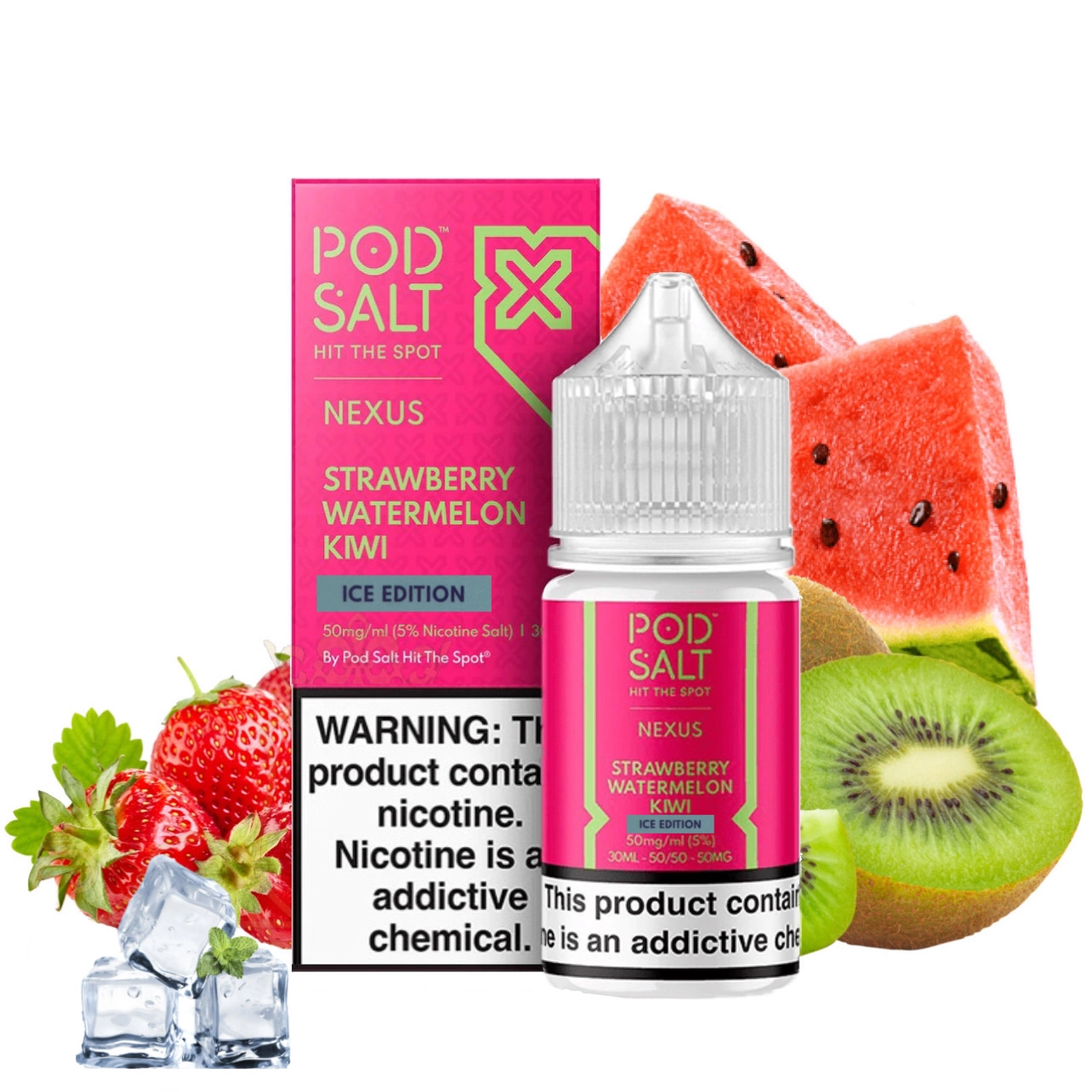 Pod Salt Strawberry Watermelon Kiwi Icd Edition |پادمن شاپ||