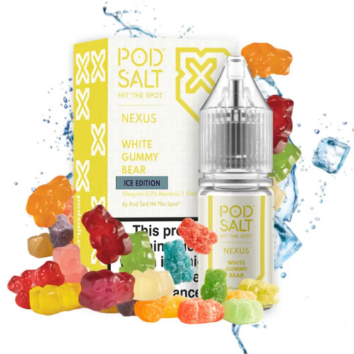 Pod Salt White Gummy Bear Iced Edition |پادمن شاپ|