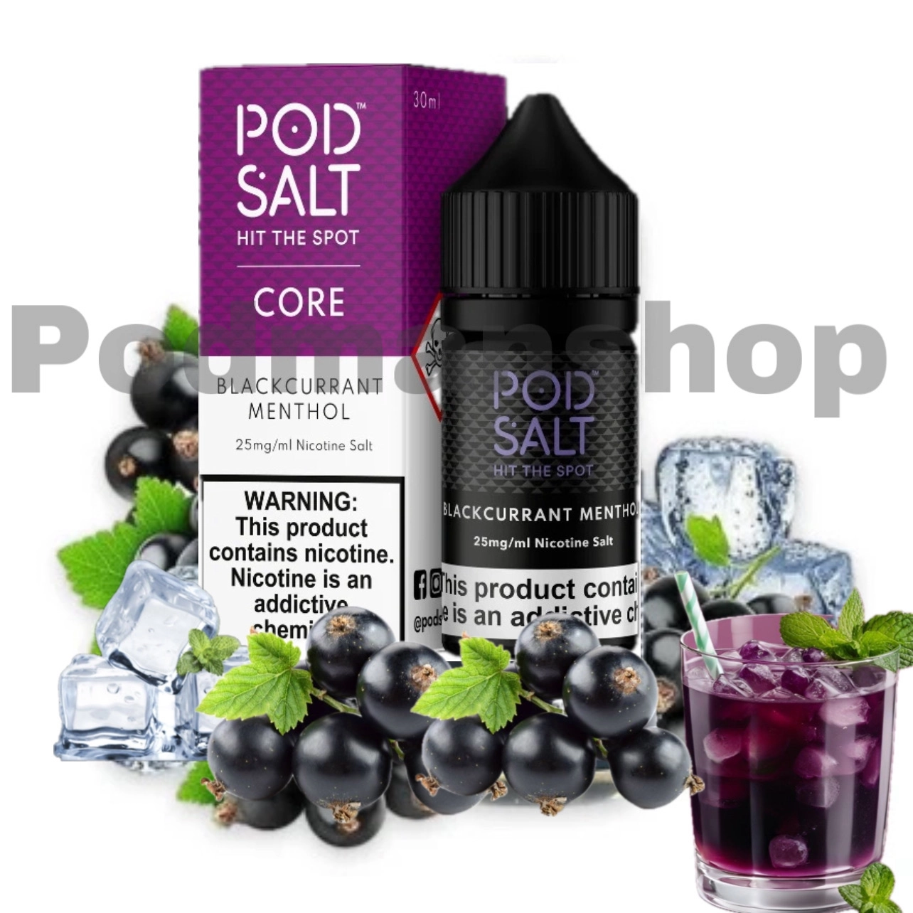 Pod Salt Black Currant Menthol |پادمن شاپ|