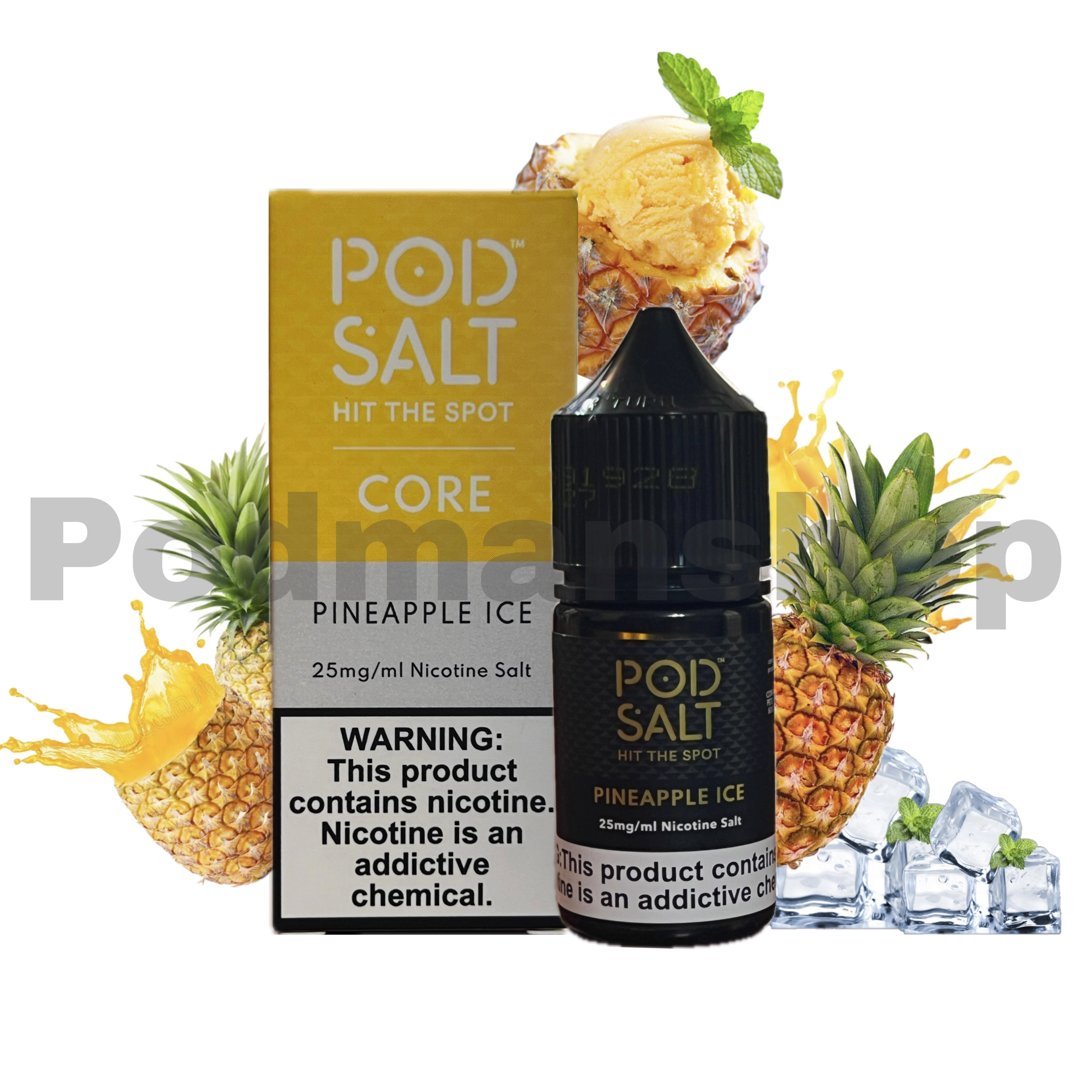 Pod Salt Pineapple Ice | پادمن شاپ |