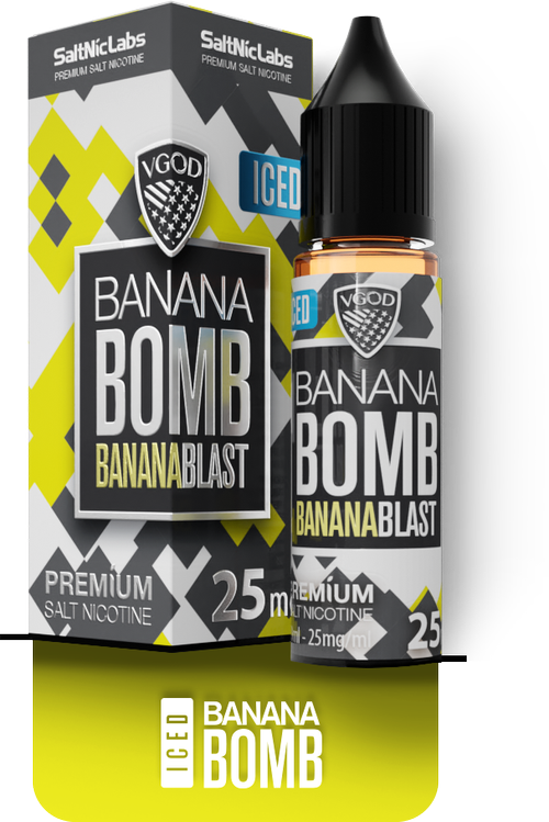 VGOD Banana Iced Nicotine Salt |پادمن شاپ|