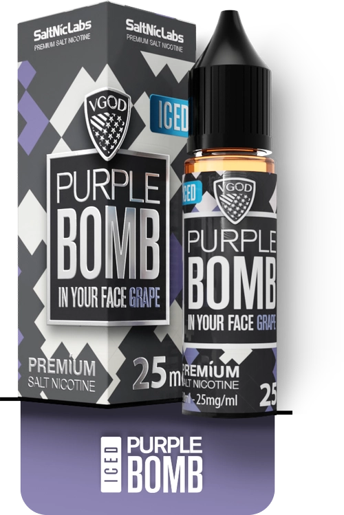 Vgod Purple Bomb Grape Iced|پادمن شاپ|