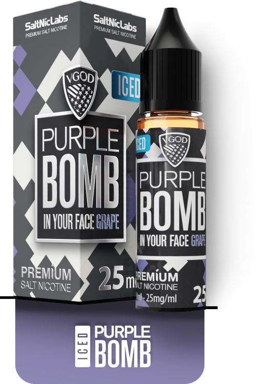 Vgod Purple Bomb Grape Iced|پادمن شاپ|