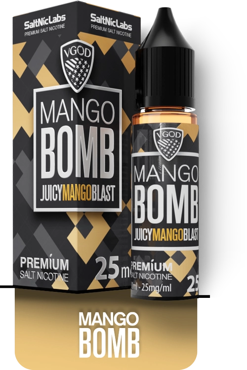 VGOD Mango Bomb SaltNic E-Liquid |پادمن شاپ |