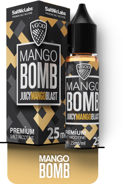 VGOD Mango Bomb SaltNic E-Liquid |پادمن شاپ |