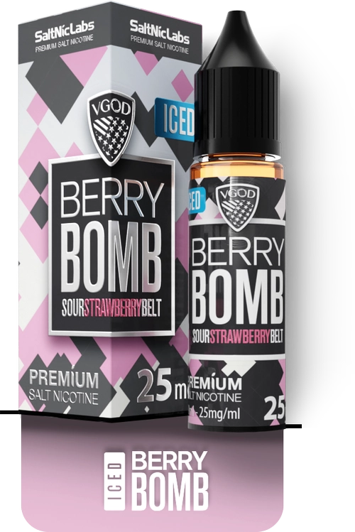 VGOD Iced Berry Bomb SaltNic E-Liquid| پادمن شاپ|