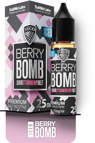 VGOD Iced Berry Bomb SaltNic E-Liquid| پادمن شاپ|