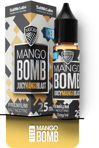 VGOD Iced Mango Bomb SaltNic E-Liquid|پاد من شاپ|
