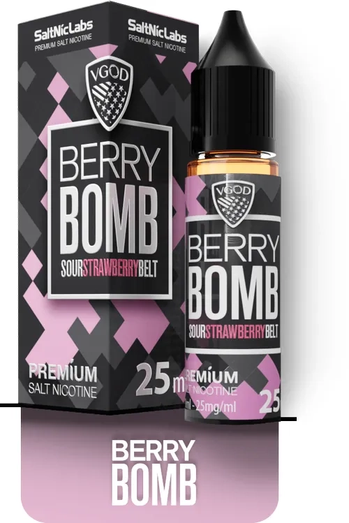 VGOD Berry Bomb SaltNic E-Liquid |پادمن شاپ |