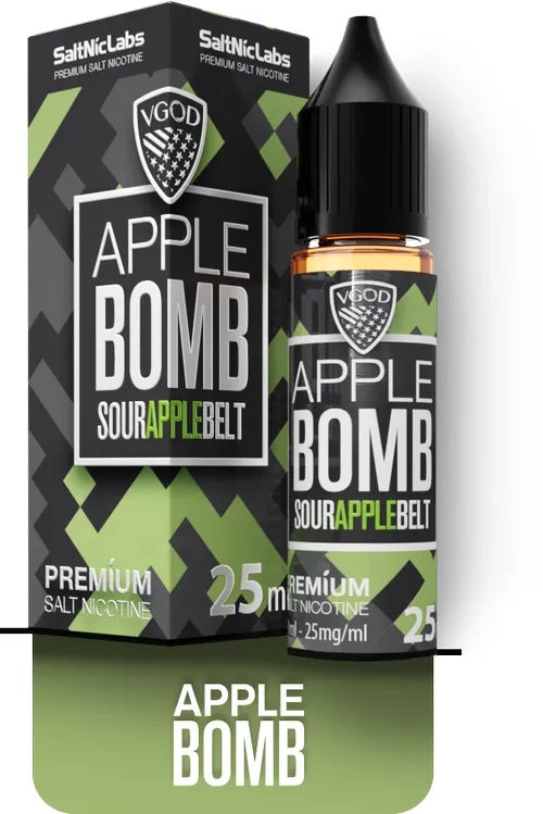 VGOD Apple Bomb SaltNic E-Liquid | پادمن شاپ|