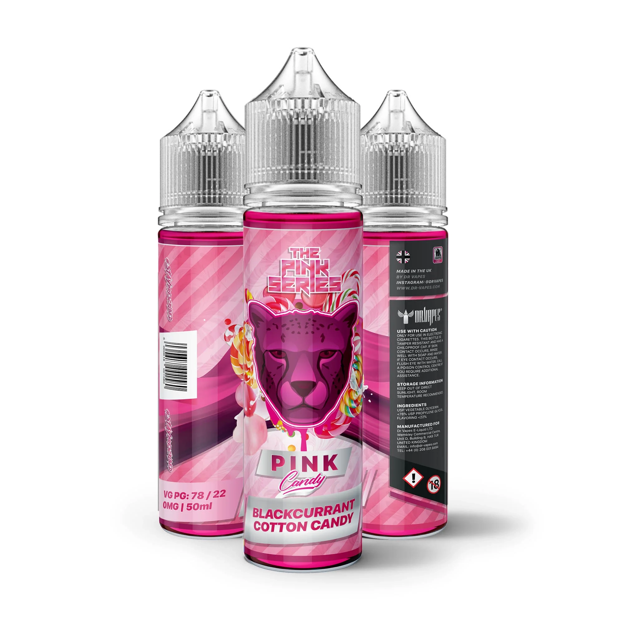 Dr. Vapes Pink Candy 60ml |پاد من شاپ |