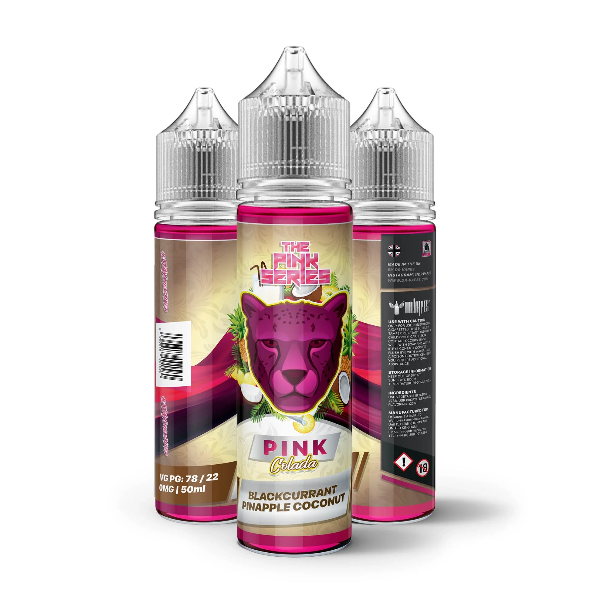 Dr. Vapes Pink Colada 60ml |پاد من شاپ |