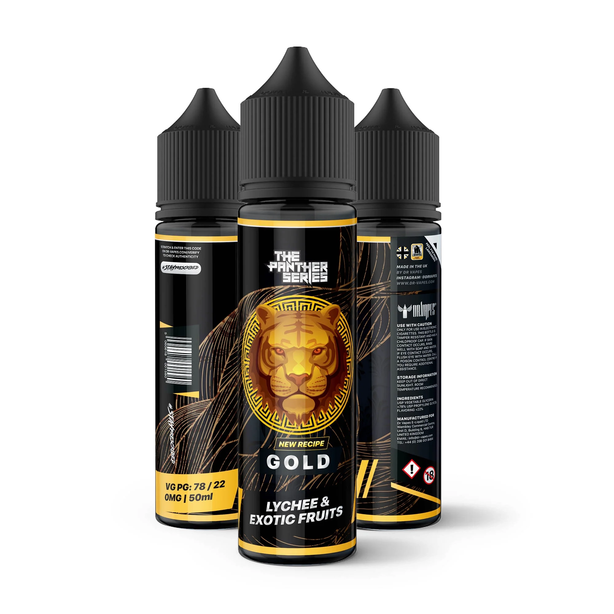 Dr. Vapes Gold 60ml |پاد من شاپ |