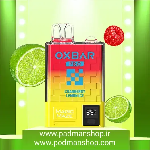 Oxbar Pro Magic Cranberry Lemon Ice 10K|پادمن شاپ|