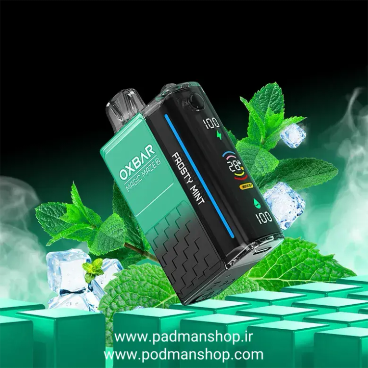 oxbar-30000-puffs-frosty-mint | پادمن شاپ|