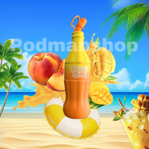 FCUKING CLOUDS DISPOSABLE VAPE POD Mango Peach | پادمن شاپ |