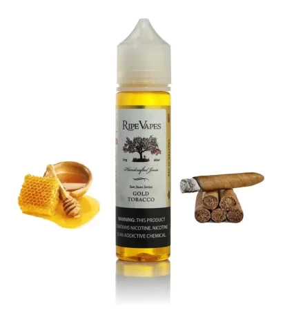 RIPE VAPES SAN JUAN SERIES GOLD TOBACCO  E-JUICE | پاد من شاپ |