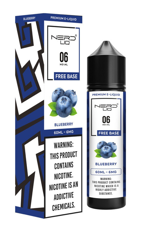 Premium E-Liquid Nerd Blueberry | پادمن شاپ |
