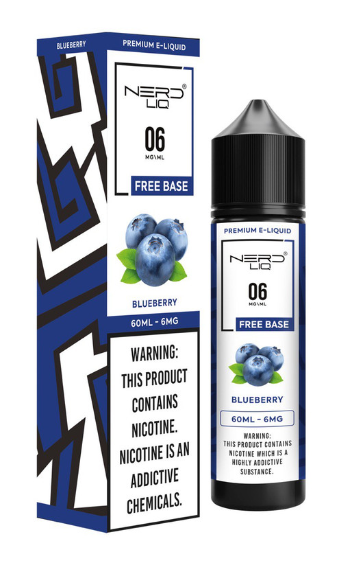 Premium E-Liquid Nerd Blueberry | پادمن شاپ |