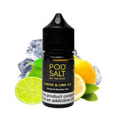 POD SALT LEMON & LIME ICE NIC SALT