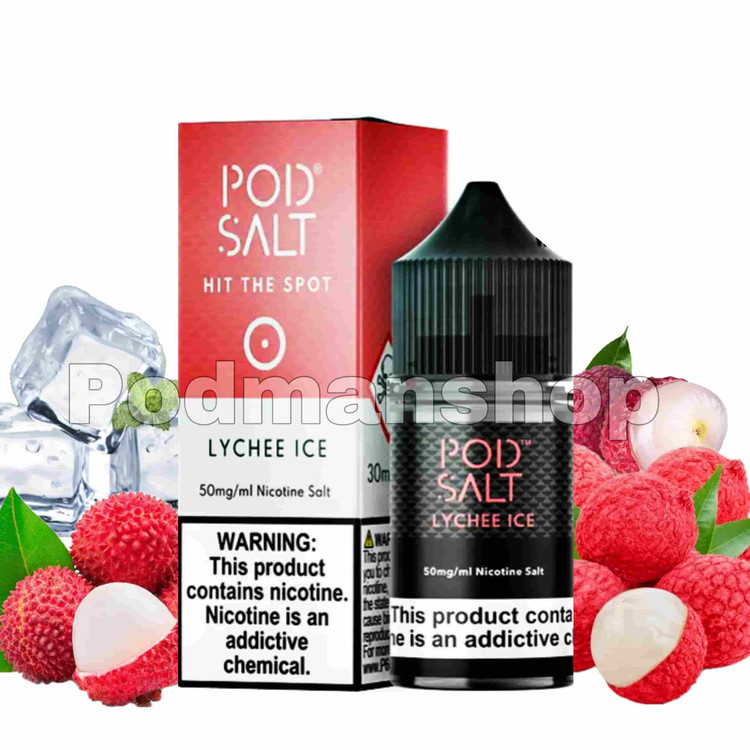 podsalt Lychee ice| پادمن شاپ|